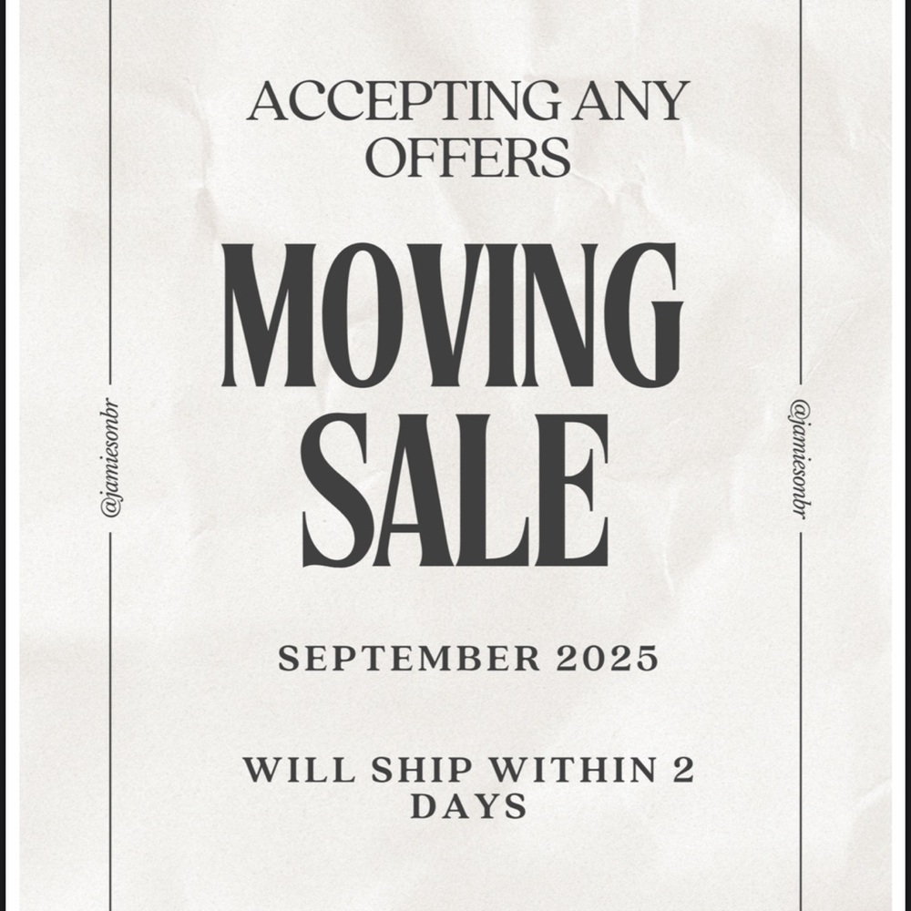✨✨✨ MOVING SALE ✨✨✨